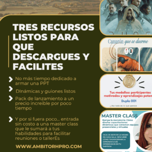 TRES RECURSOS LISTOS PARA QUE DESCARGUES Y FACILITES Pack de lanzamiento Descarga y ¡A Facilitar!